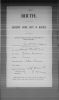 Certificat de naissance à Joseph Odilon Guignard