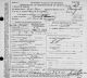 Certificat de décès à Joseph Armand Doucet
