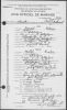 Certificat de mariage à Joseph Patrick Doucet / Émilia Mallet (F136)