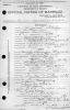 Certificat de marriage à Joseph Odilon Guignard / Marie Anne Évangéline Degrâce (F39)